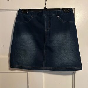 HUE Dark Blue Mini Skirt